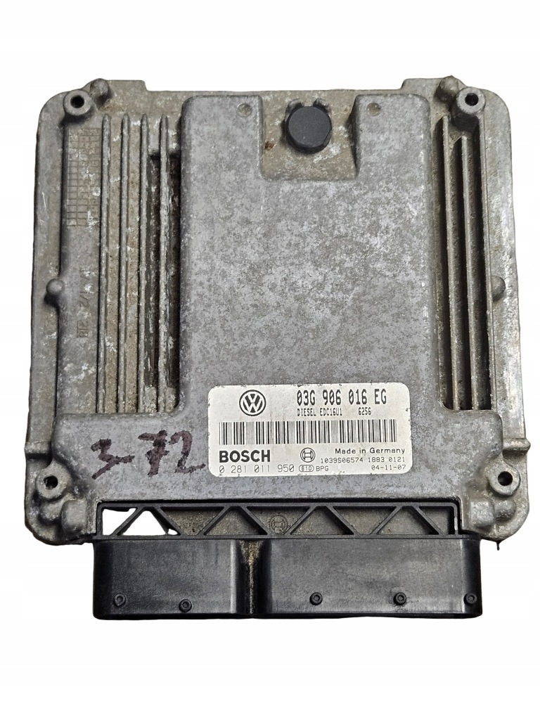 фото №1, Ecu seat toledo 2.0 tdi 0281011950 03g906016eg dopisze