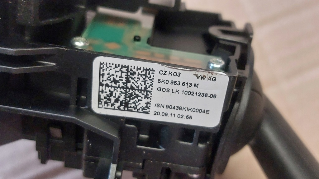 фото №7, Vw golf vi важіль перемикач комбінований 5k0953507ah 5k0953513m