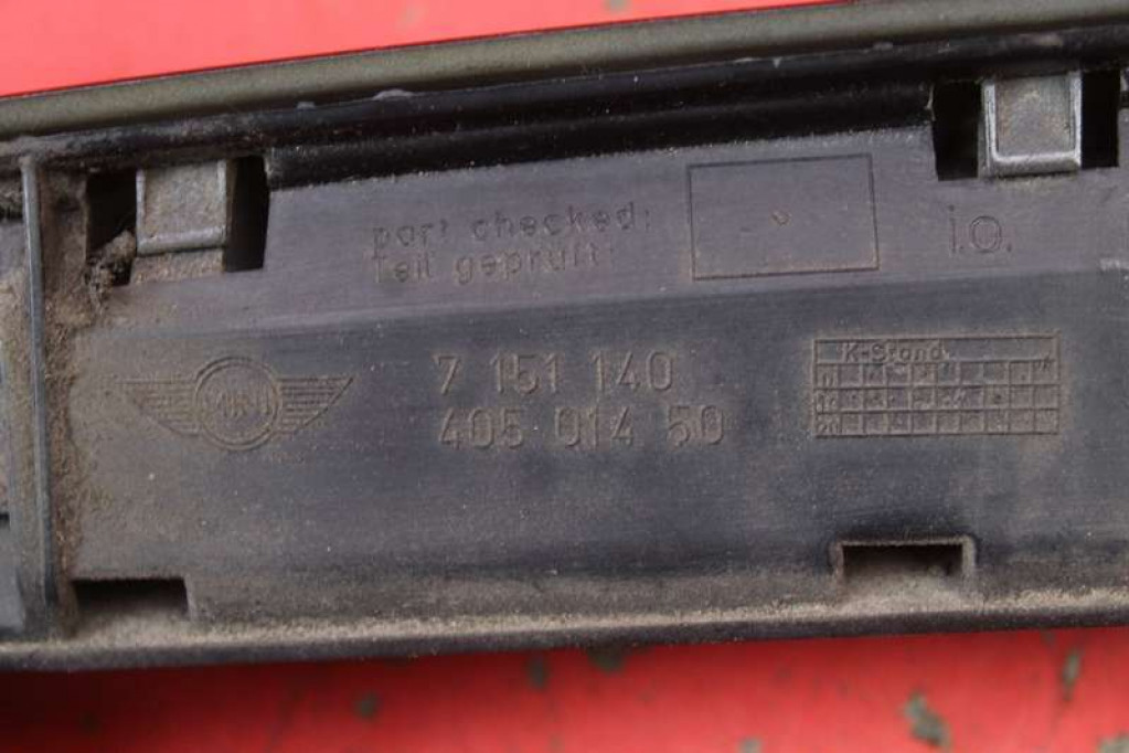 фото №11, Накладка ручка кришки задня задня b24/7 7151140 mini cooper one r56 lift 10-14