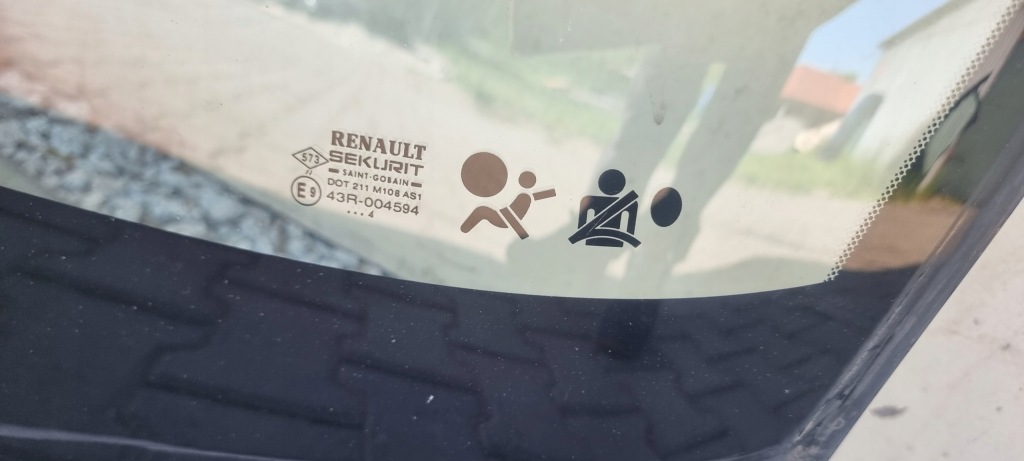 фото №3, Стекло передняя лобовое renault grand espace iv lift датчик