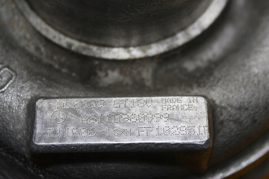 фото №7, Турбонагнітач mercedes w203 2.2cdi a6110960999