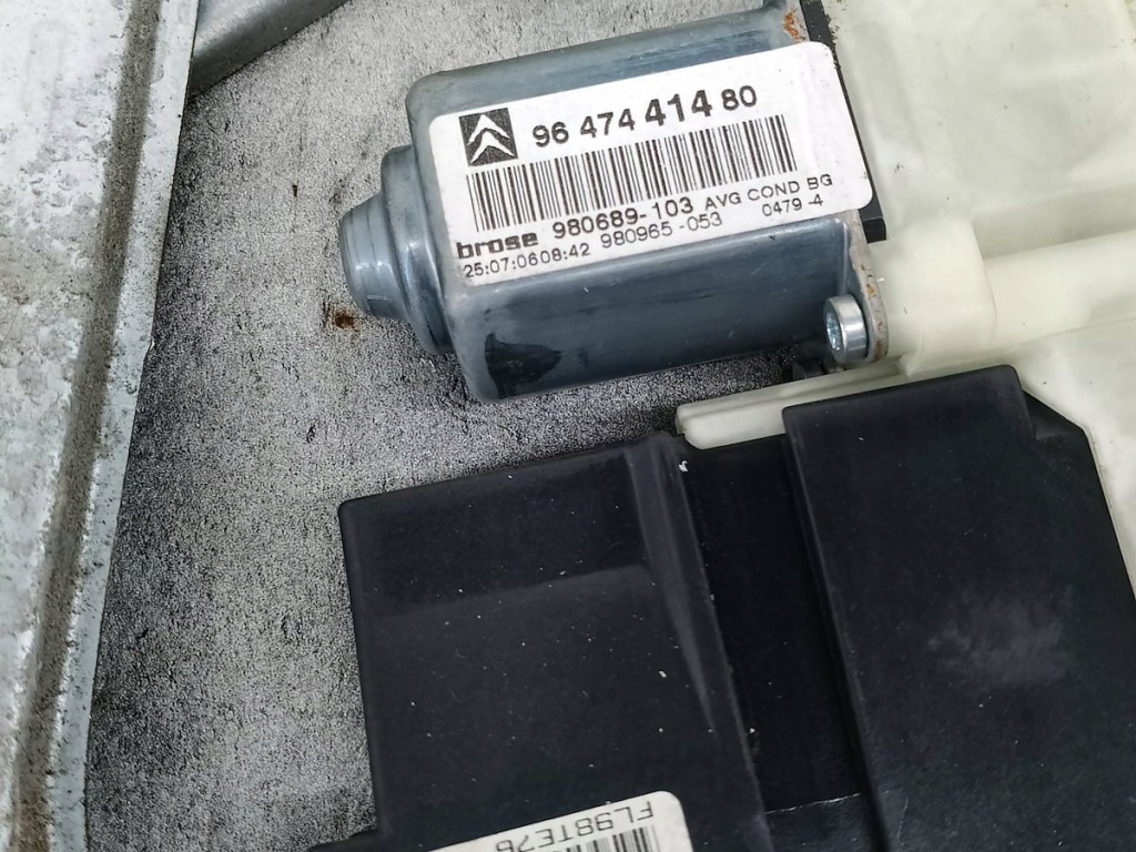 фото №7, Підйомник скло лівий перед citroen c4 i 9647441480 980689-103 9657133680