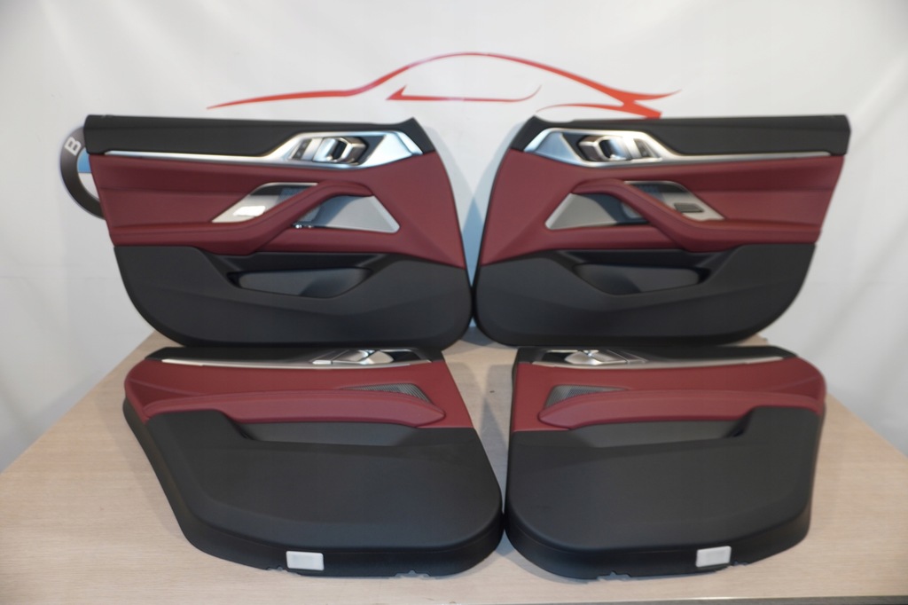 фото №1, Обшивки дверь bmw i4 g26 кожа led 15km.