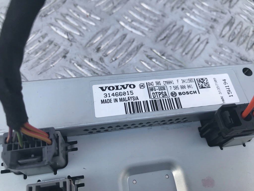фото №3, Дисплей екран радіо volvo v40 ii 12- 31466015