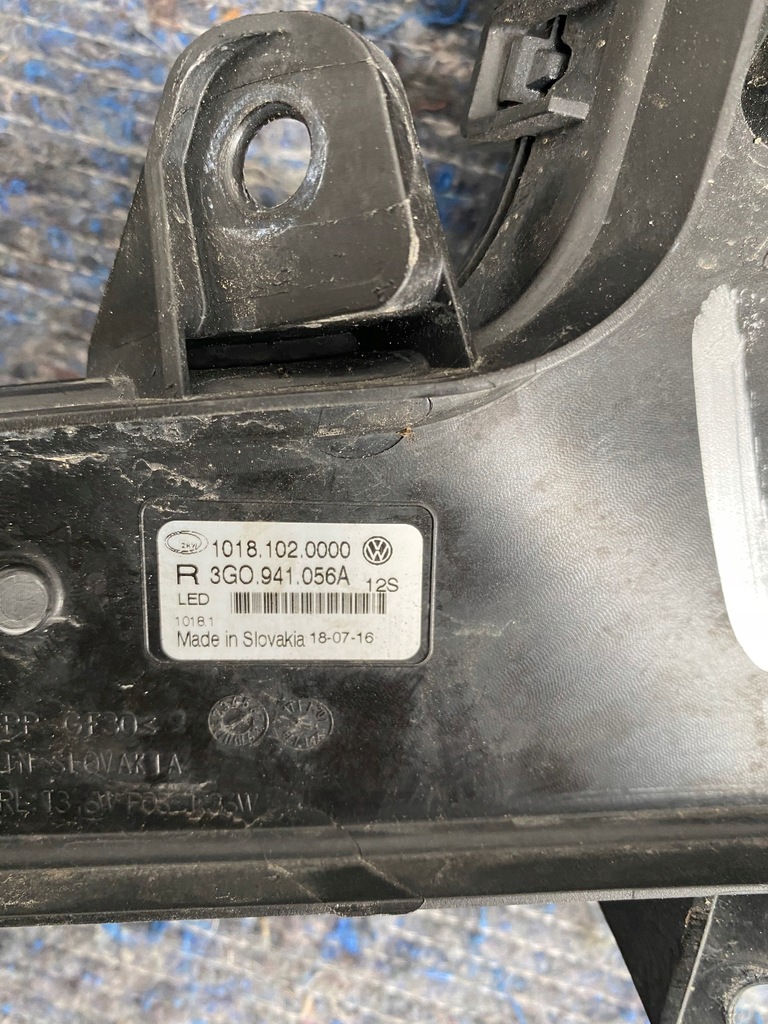 фото №9, Протитуманна фара vw passat b8 gte 3g0941056a