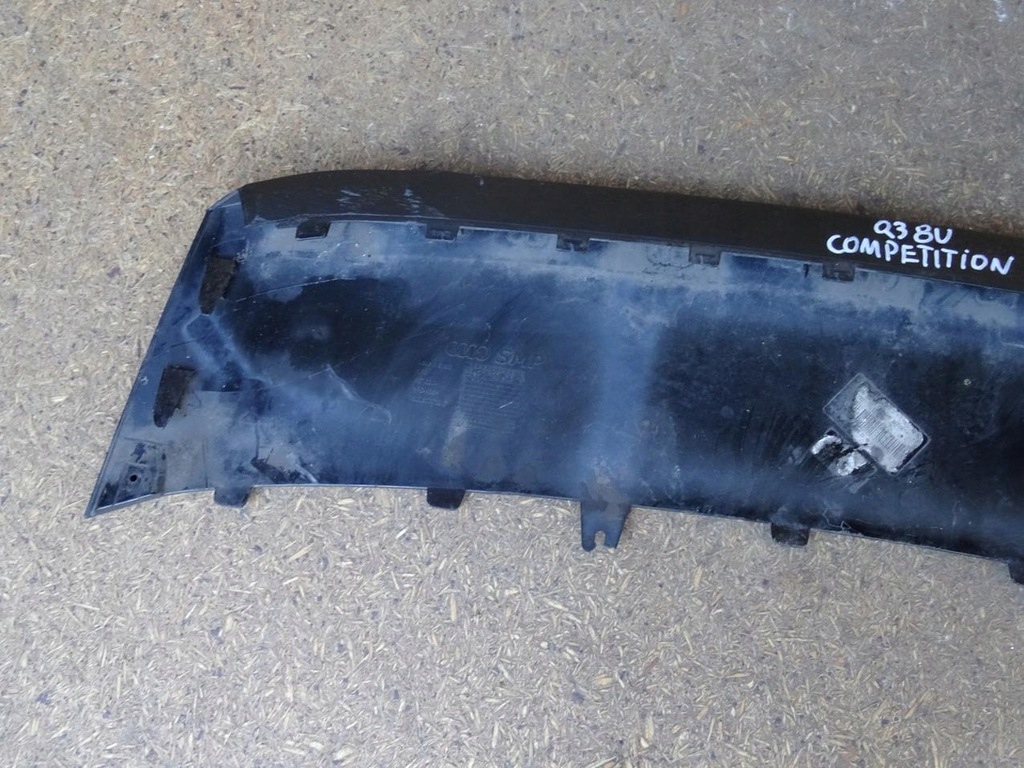 фото №8, Audi q3 8u lift 15- накладка спойлер бампера s-line competition 8u0807733c