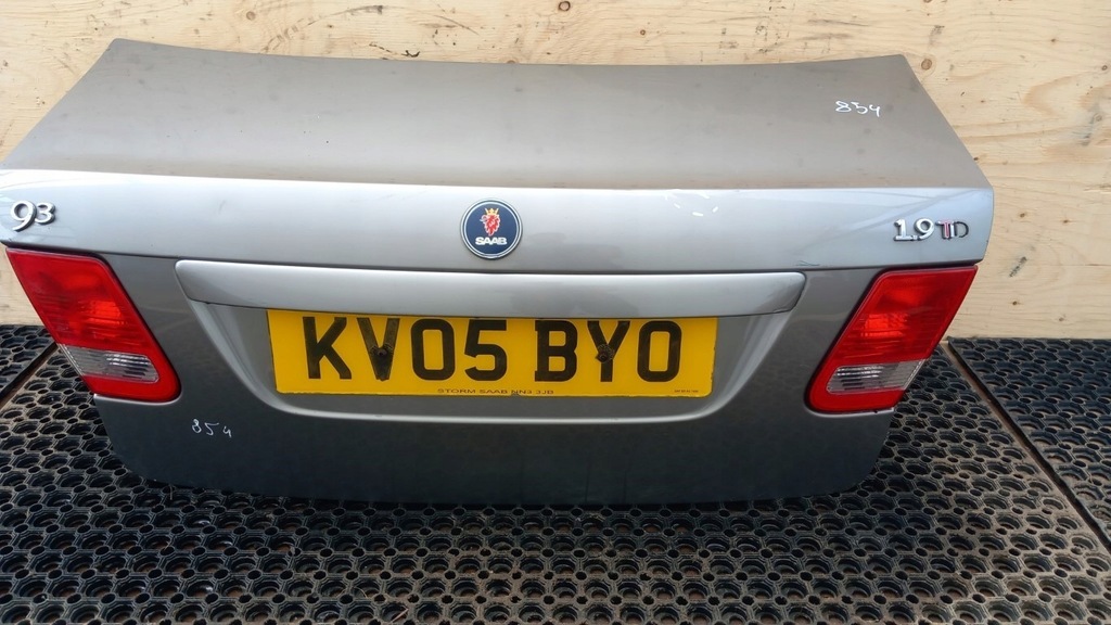 фото №1, Saab 9-3 ii sedan крышка багажника задняя 279