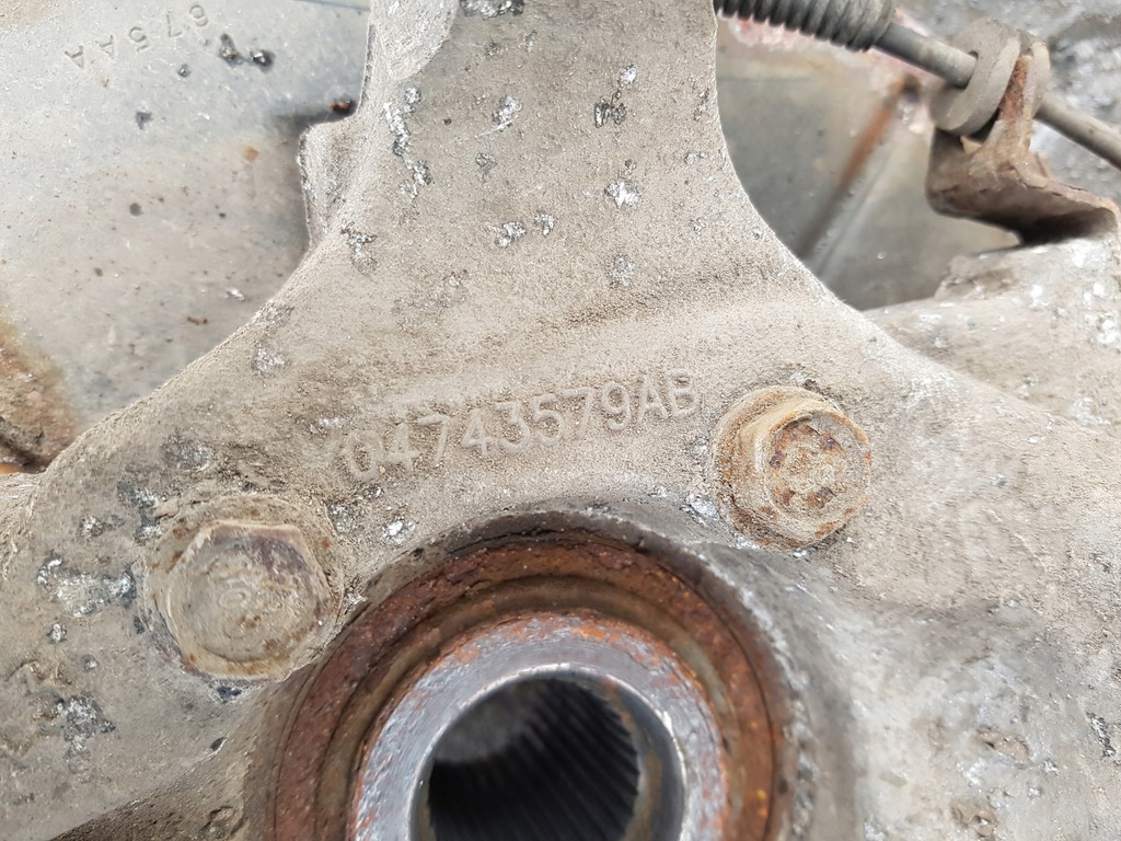 фото №6, Chrysler grand voyager v 08-10r 2.8 crd амортизатор поворотный кулак левая перед