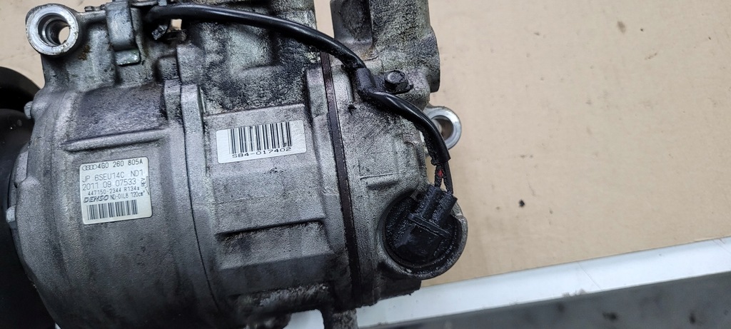 фото №5, A7 4g компресор кондиціонера 3.0 tfsi 4g0260805a a6 c7 4g