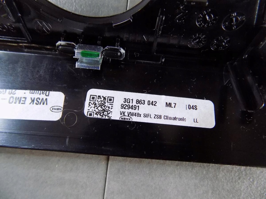 фото №5, Vw passat b8 dekor радио панель 3g1858069e