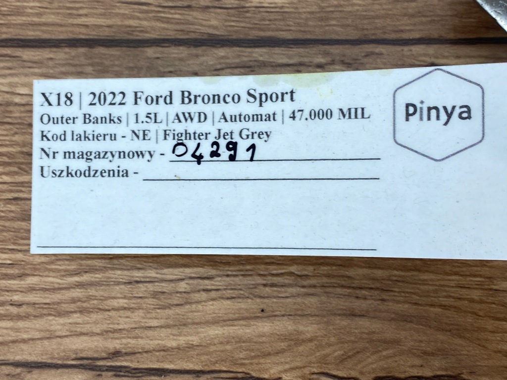 фото №5, Шланг масляный ford kuga 1.5l mk3 20+ escape