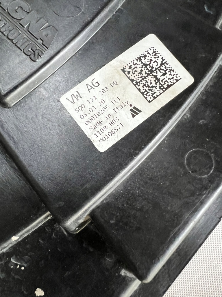 Vw audi skoda вентилятор радіатора 5q0121203dq Зі Шроту