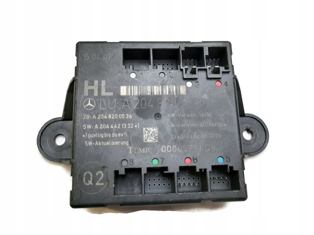 фото №1, Mercedes w204 l.t модуль двері a2048207585