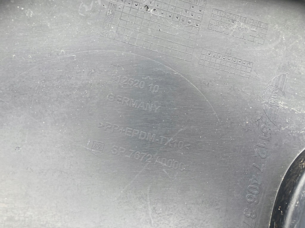 фото №9, Mini countryman f60 16- спойлер диффузор накладка бампера задняя 7406378