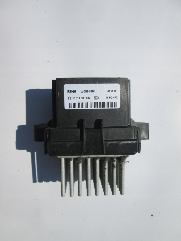 фото №9, Chrysler town country 11 резистор вентилятор резистор jez grand caravan dodge