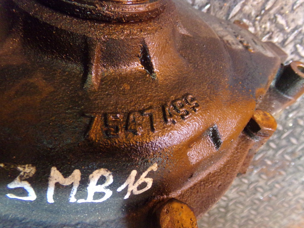 фото №7, Bmw x5 e53 4.4 b v8 05r 320km диференціал міст передній 7547498 7547499