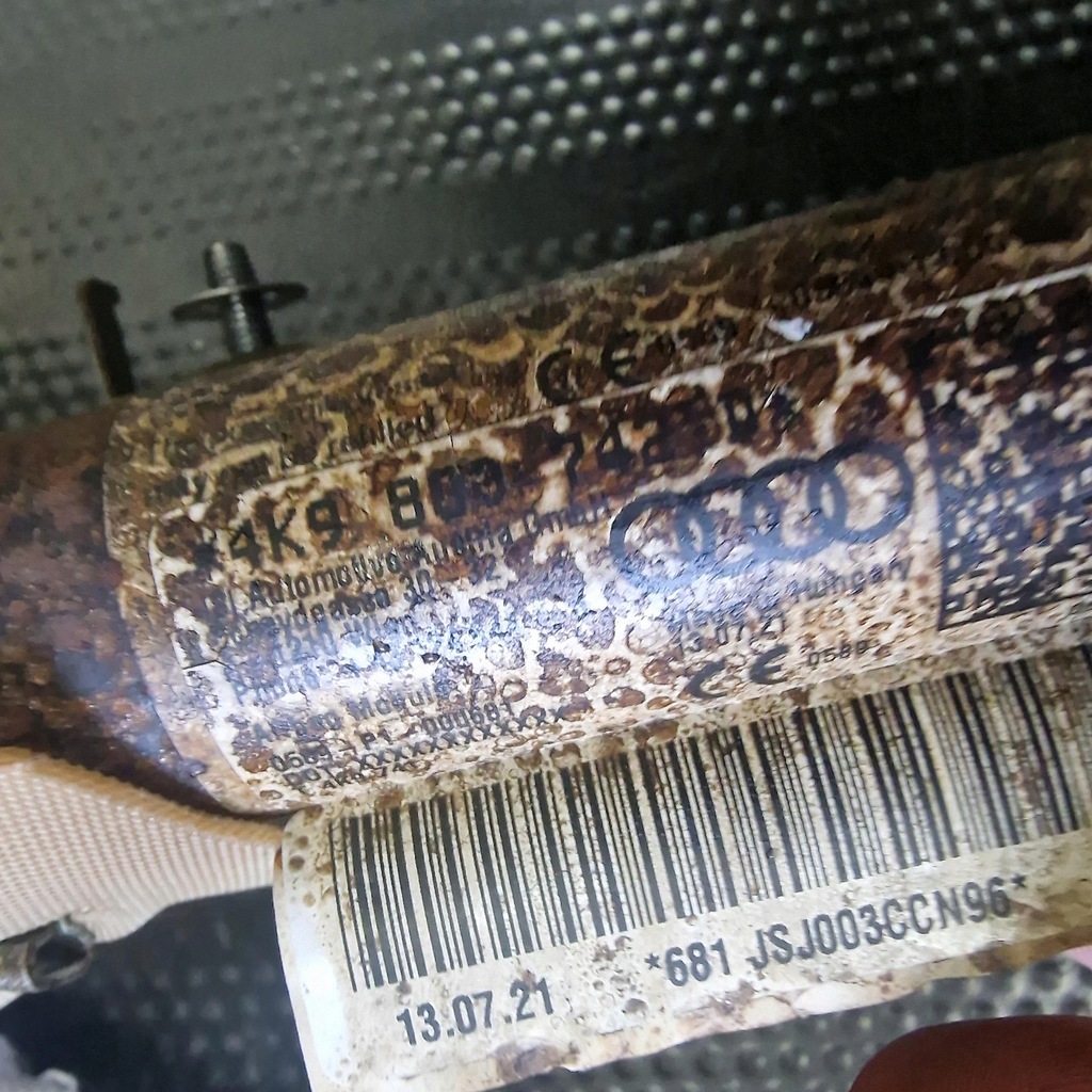 фото №6, Шторка безопасности правая audi a6 c8 kombi okopcona 4k9880742d