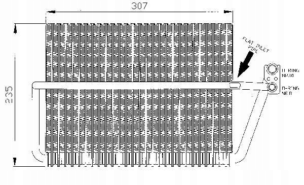 фото №9, Nrf 36070 випарник, електропроводка кондиціонера