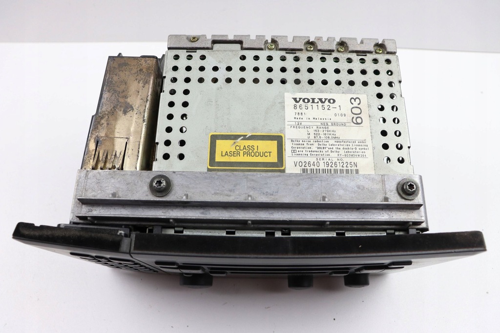 фото №8, Volvo s60 i радио заводской hu-603 8651152-1 86511521 na запчасти - описание