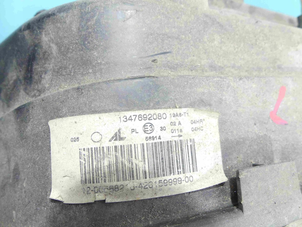 фото №11, Лампа перед левая citroen jumper i eu 02-06