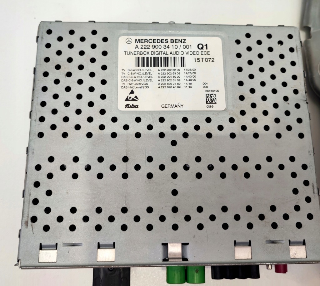 фото №1, Mercedes w205 w217 w222 тюнер радио tv a2229003410