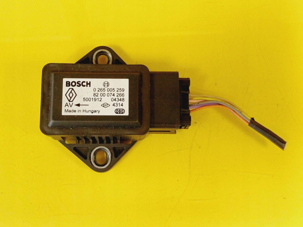фото №1, Датчик прискорення esp renault scenic ii 0265005259 / 820007426 nr23