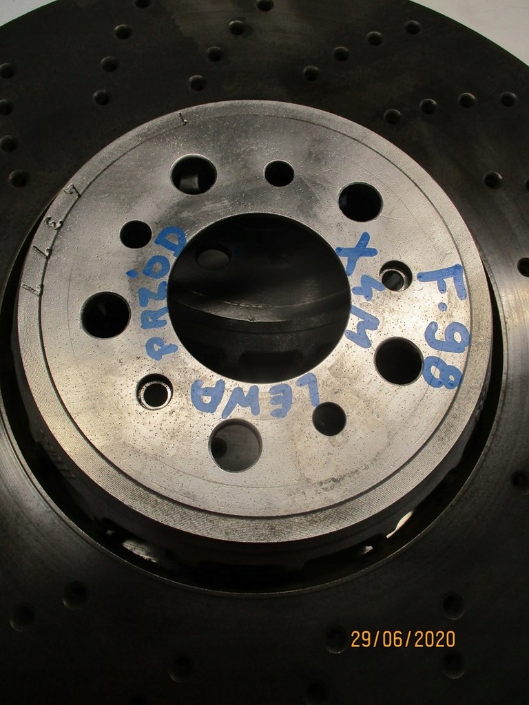 фото №9, Диск тормозные диски bmw x4 m f98 8054826 8054825 перед