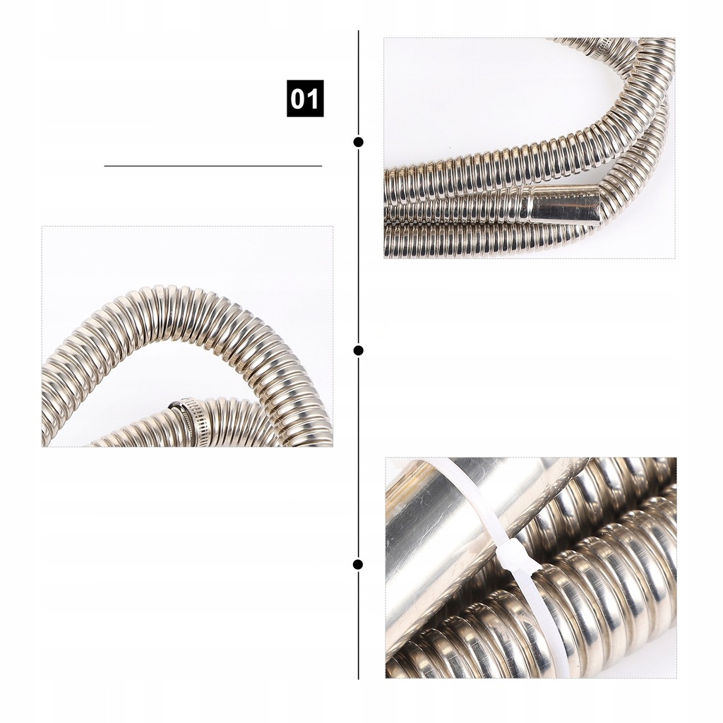 фото №9, Труба вихлопна автомобільний wąż випускний 25 mm