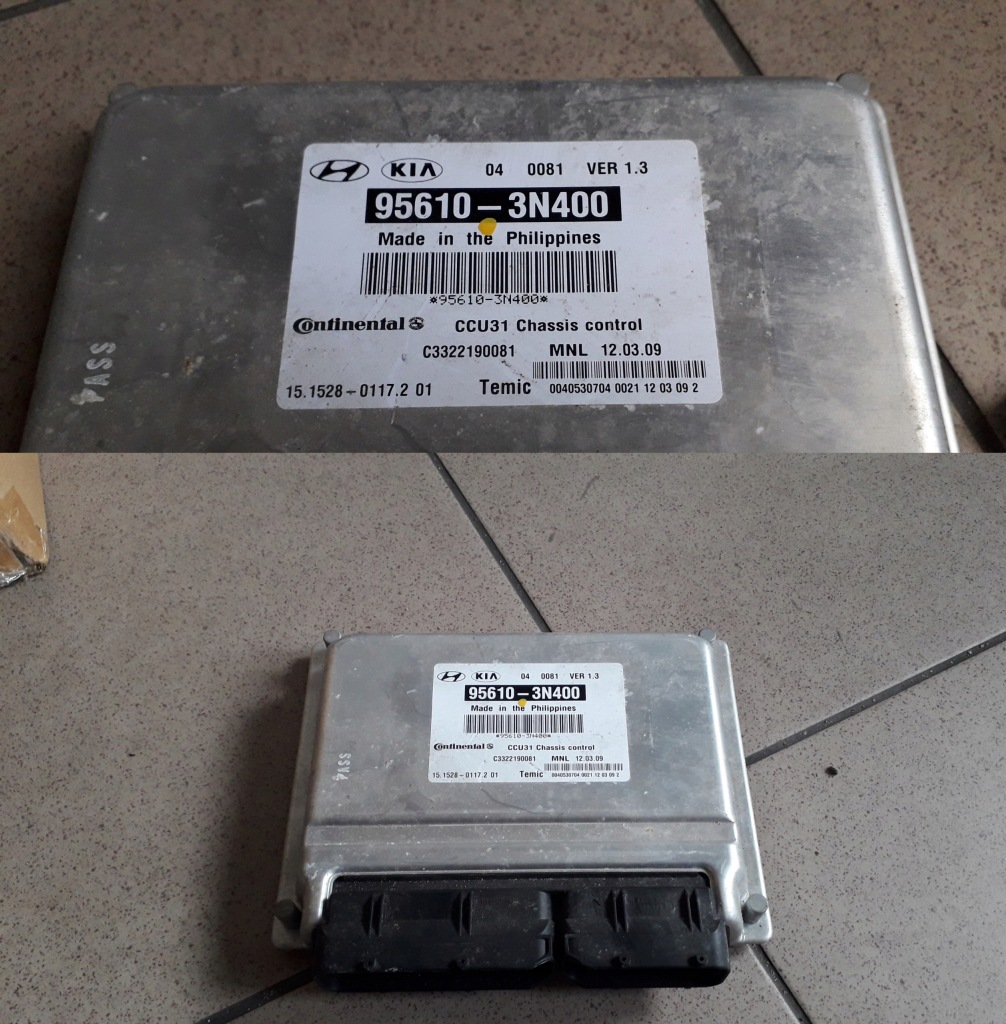 фото №1, Hyundai equus модуль блок керування підвіска 95610-3n400