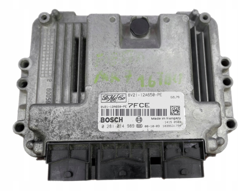 Купить Блок управления ford fiesta 0281014989 8v21-12a650-pe программирование