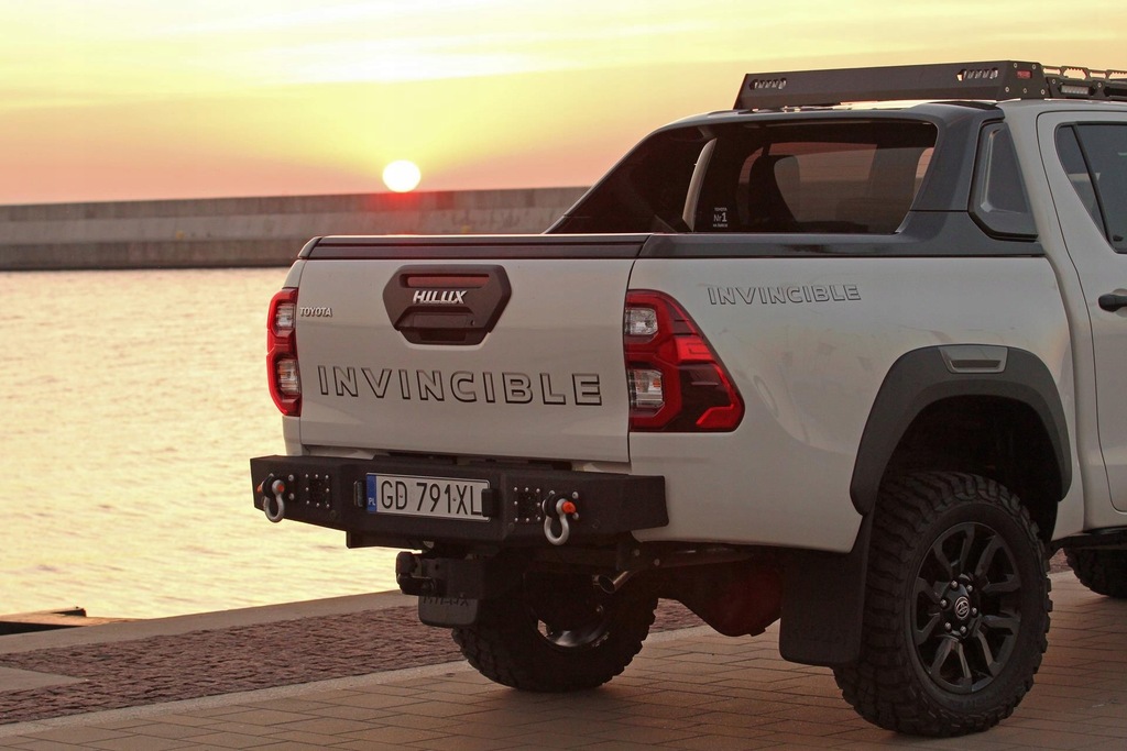 фото №11, Бампер задний стальной more 4x4 toyota hilux revo