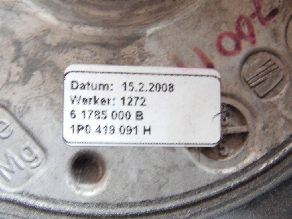 фото №11, Повітропровід seat leon ii altea xl toledo iii 2008r. шкіра multi оригінал