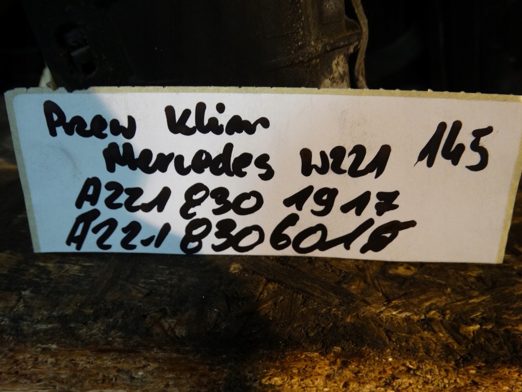 фото №3, Idealny шланг кондиціонера mercedes w221 1