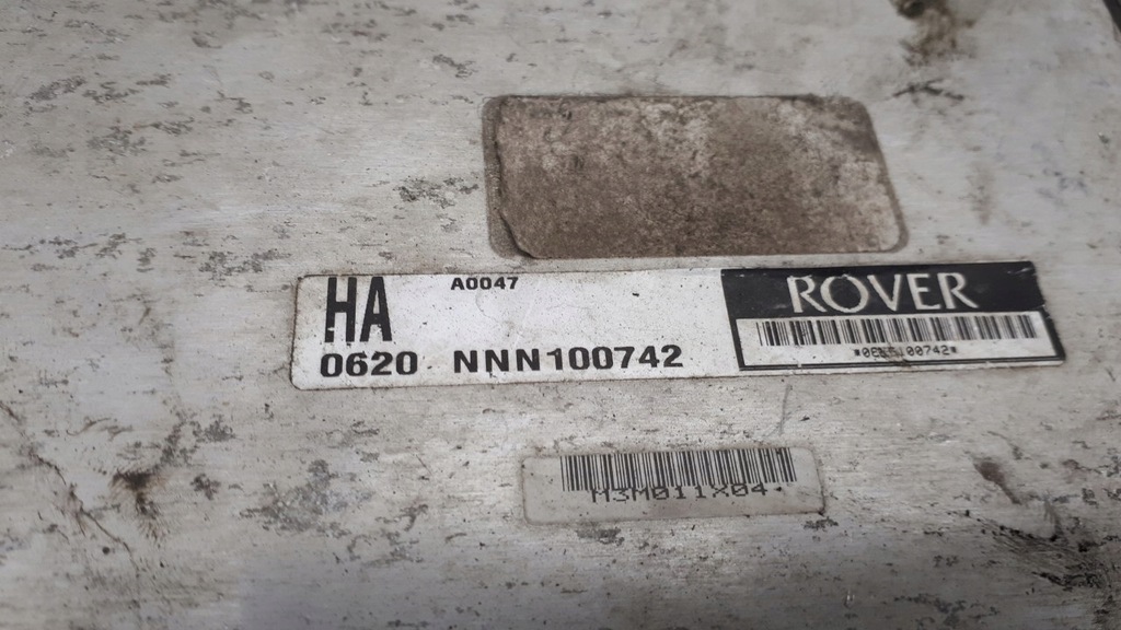 фото №12, Nnn100742 бортовой компьютер rover 25 1,4 16v