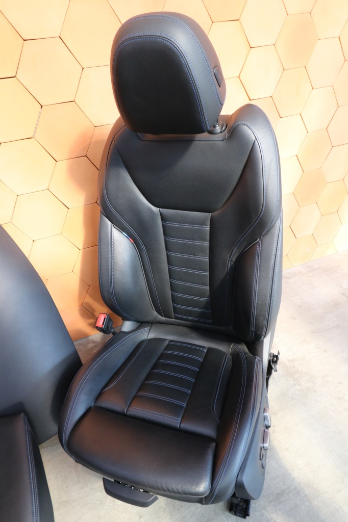 фото №11, Bmw g20 салон сиденья заднее сиденье обшивки туннель m-pakiet кожа память harman