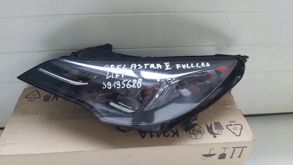 фото №1, Opel astra k v lift 39195688 лампа ліва full led