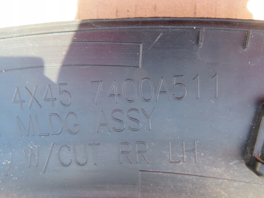 фото №13, Mitsubishi eclipse cross 18- молдинг накладка лівий задня 7400a511