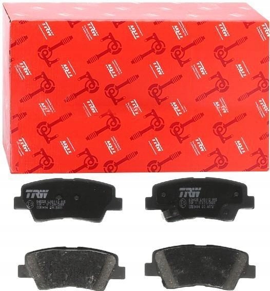 фото №1, Trw гальмівні колодки гальмівні задня gdb3494