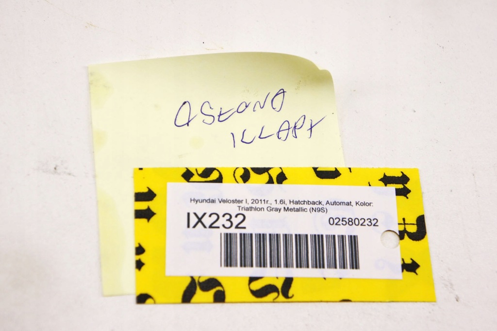 фото №5, Ix232 hyundai veloster i захист кришки багажника