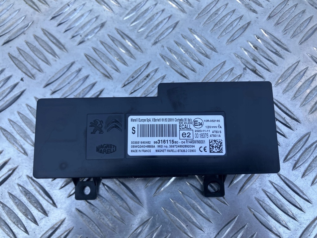 фото №1, Модуль блок управления bluetooth grandland x 17-