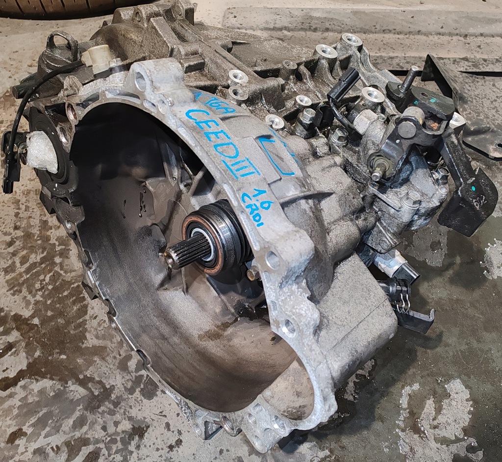 фото №7, Коробка передач передач wkj6a 1.6 crdi d4fe kia ceed iii 18-