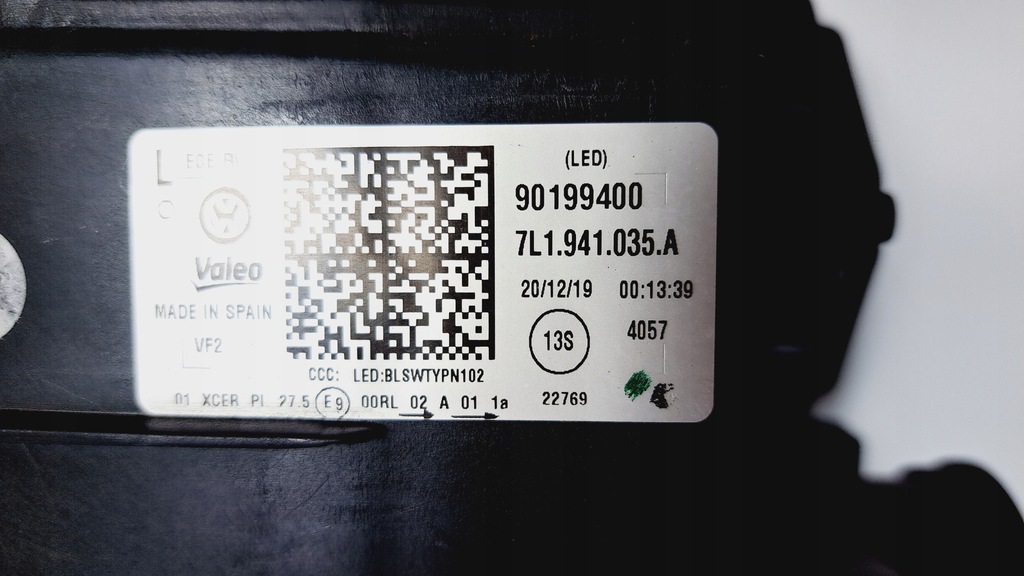 фото №10, Vw t6 multivan transporter lift 19+ лампа ліва full led 7l1941035a