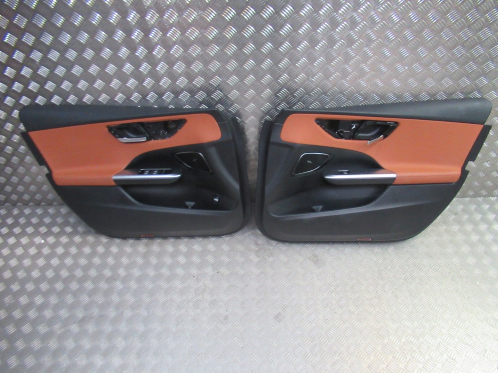 фото №13, Mercedes w206 c-klasa сиденья заднее сиденье задняя обшивки обивка салона комплектная