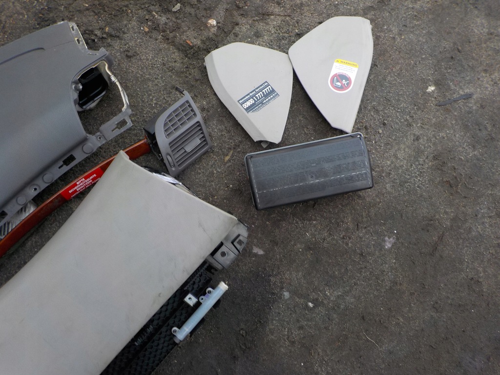 фото №9, Mercedes w211 консоль панель приладів подушка подушка безпеки