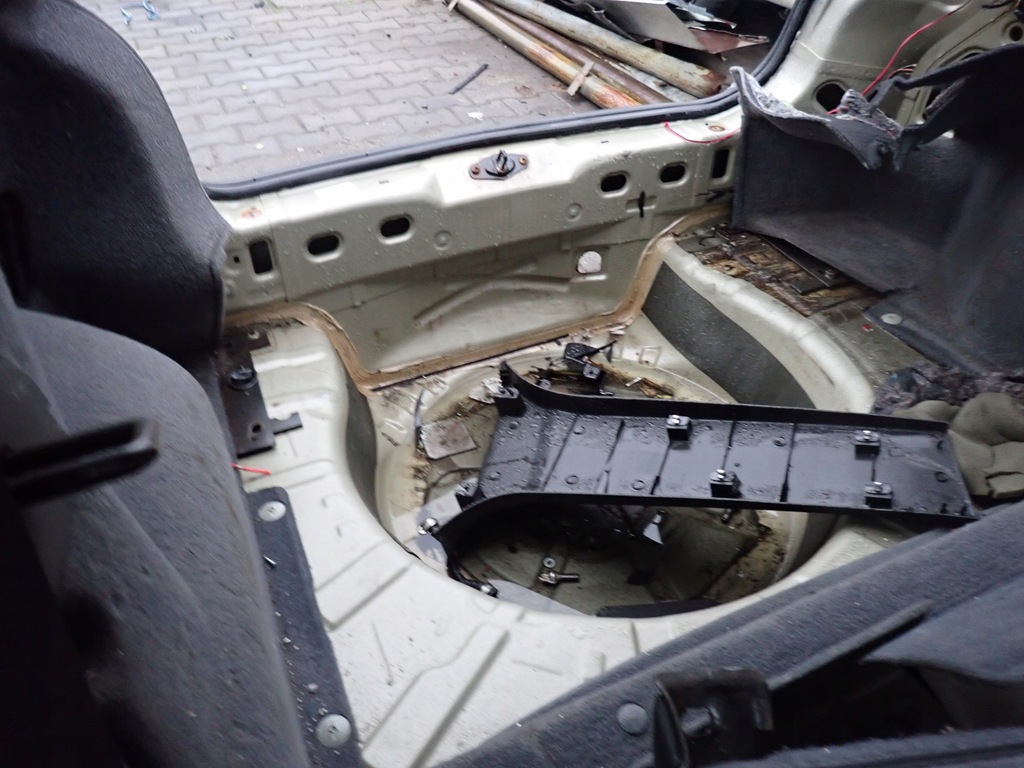 фото №4, Fiat croma ii 05- pas задний поддон пол четверть