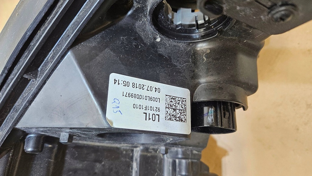 фото №12, Лампа левая перед передняя kia sportage iv 92101f1010