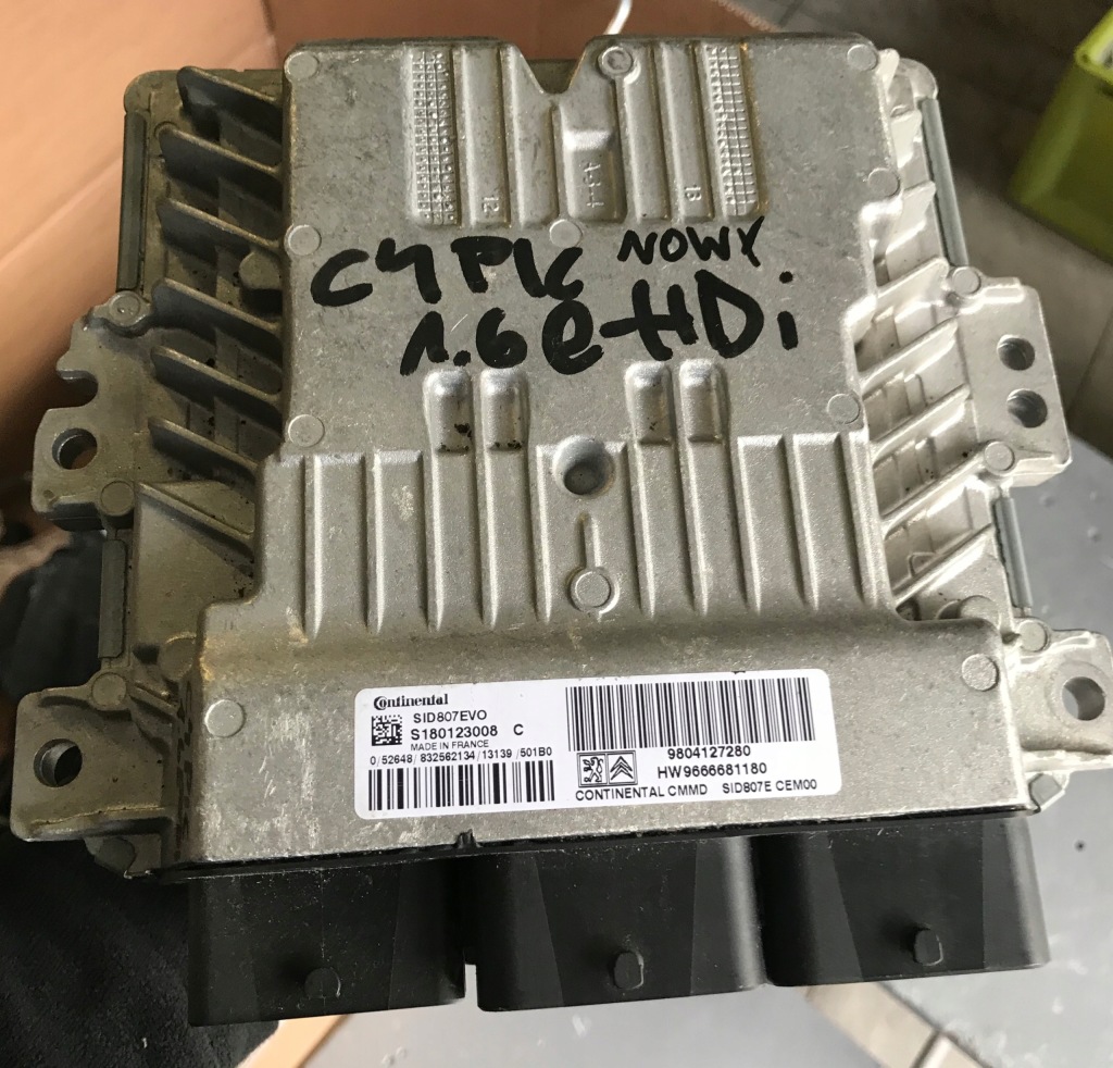 фото №1, Citroen c4 picasso ii 1.6 hdi бортовой компьютер 9804127280