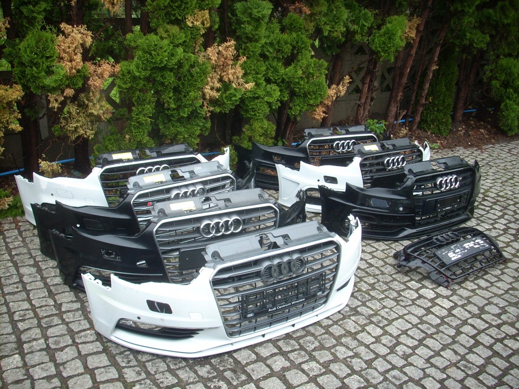 фото №1, Audi a3 8v s-line перед бампер передний решётка радиатора ew s3 sline