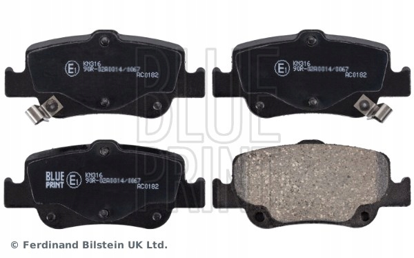 фото №1, Гальмівні колодки ham. hyundai veloster 10.12-