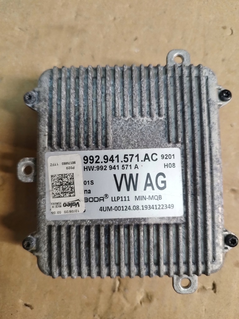 фото №1, Модуль перетворювач led vw seat skoda 992941571ac